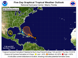 Tropical Development over the next 5 days.